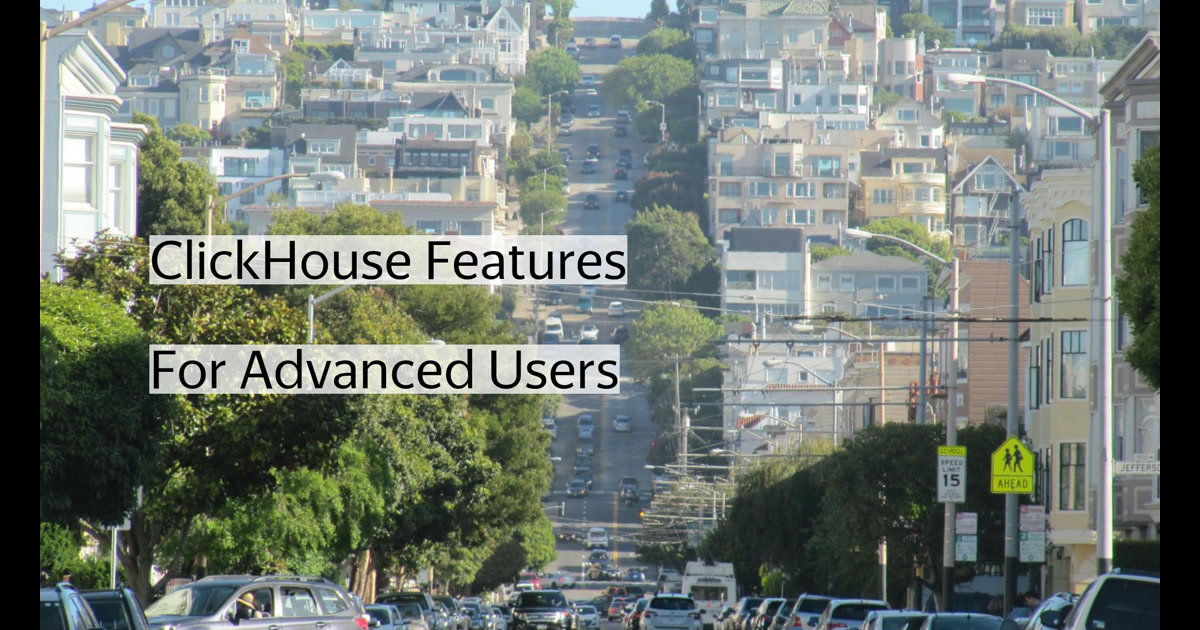 ClickHouse Meetup in San Francisco