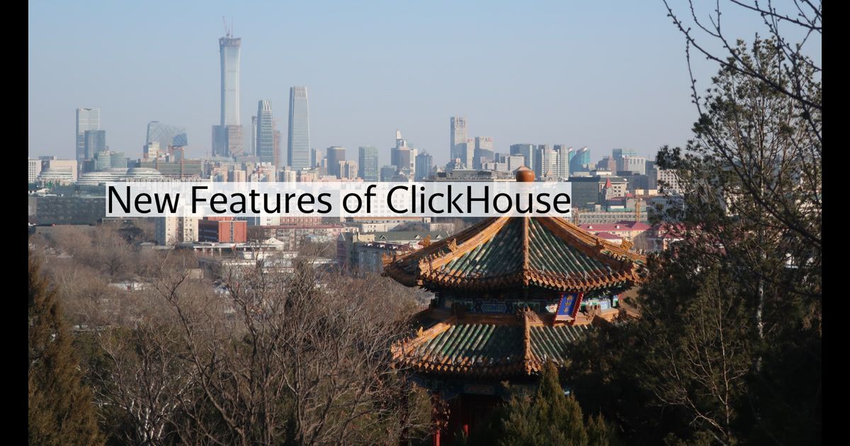 ClickHouse Meetup in Beijing