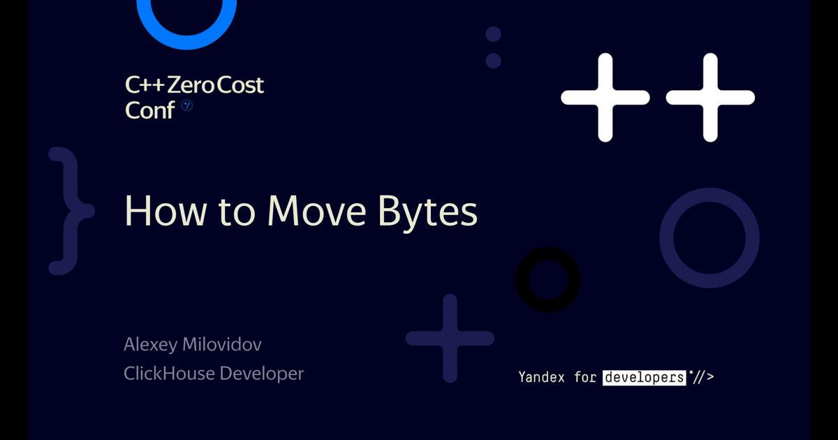 How to Move Bytes