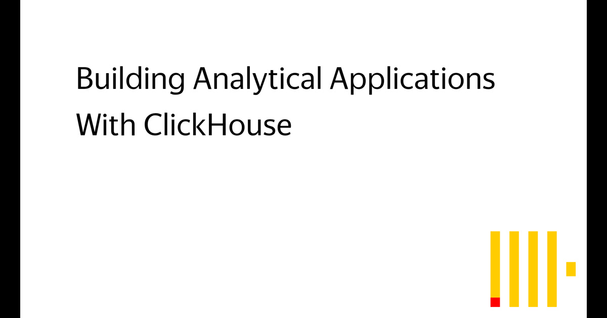 ClickHouse Meetup in Amsterdam