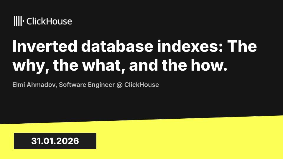 Inverted database indexes: The why, the what, and the how