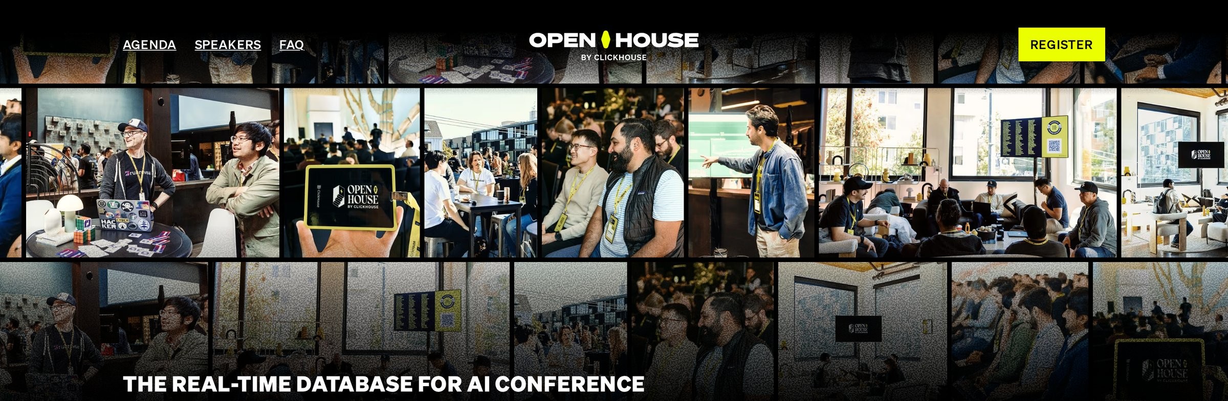 Open House by ClickHouse — the real-time database for AI conference